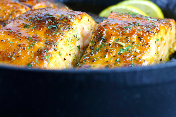 Quick One-Pan Browned Butter Honey Garlic Salmon for Busy Weeknights
