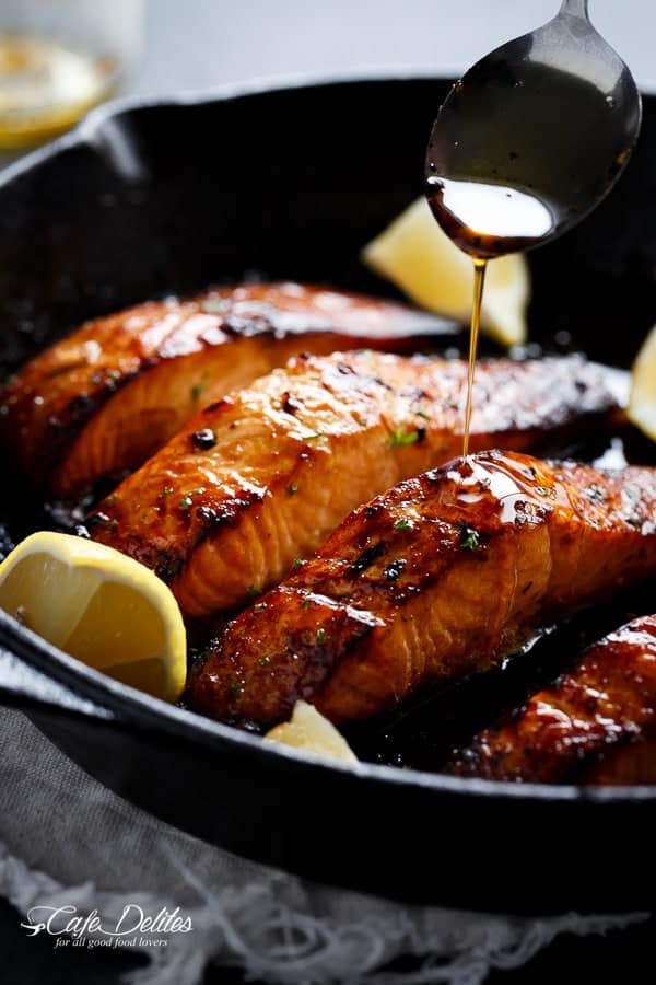 Restaurant-Quality Browned Butter Honey Garlic Salmon in 20 Minutes